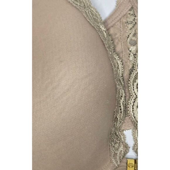 Natori Feathers Plunge Front Close T-Shirt Bra Size 36DD - Picture 4 of 5